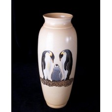 Vase - Penguin Family
